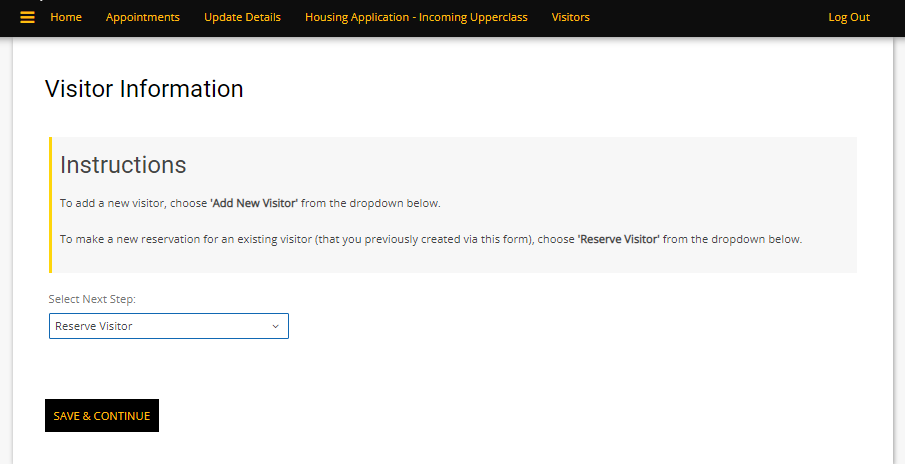 Housing portal 